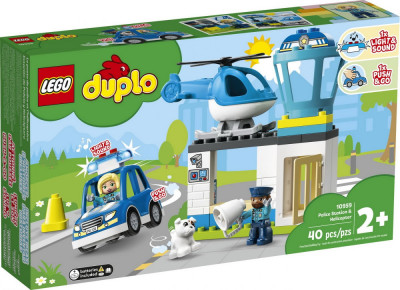 LEGO DUPLO SECTIE DE POLITIE SI ELICOPTER 10959 foto