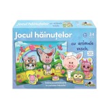 Puzzle Noriel - Jocul hainutelor cu animale vesele, 36 piese