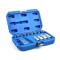 Set extractoare suruburi rupte, 17 elemente, Geko G30035