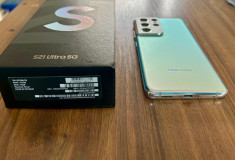 Samsung S21 ultra 5G 512/ CU 16 GB ram impecabil phantom silver,cameleon foto