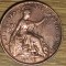 Marea Britanie -moneda de colectie- 1 farthing 1822 - George IV - senzationala!