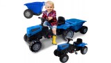Tractoras XXL cu pedale, albastru, MalPlay 111735