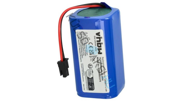 Baterie de &icirc;nlocuire Eufy T2996011, CMICR18650F9M-4S1P - 3000mAh, 14.4V, Li-Ion