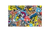 Folie Colant Auto Stiker Bomb 3, 1m x 1.5m, Tuning Exterior