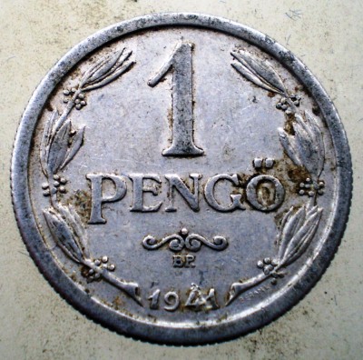 1.180 UNGARIA WWII 1 PENGO 1941 foto