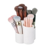 Organizator cosmetice YAKALIKA pentru pensule de machiaj, alb - RESIGILAT