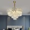 Candelabru Cristal WINDSOR Nobile 5xE14, Diametru 40cm, Auriu Lucios, Inaltime Reglabila ModernLight Concept
