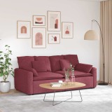 VidaXL Canapea modulară cu perne, roșu vin 3321120