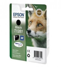 Consumabil Epson Cartus T1281 Black C13T12814011 foto