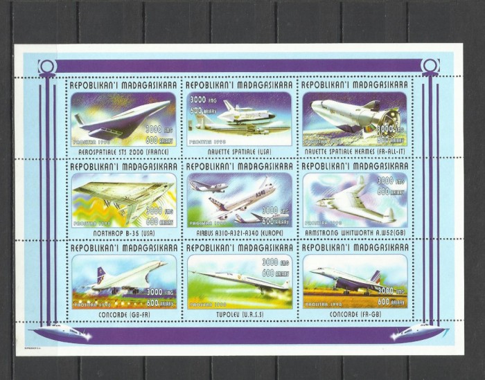 MADAGASCAR 1998 TRANSPORT AVIOANE