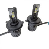 Cumpara ieftin Set 2 Becuri Auto H4 Led 6500K, 12000 Lm, Taggo