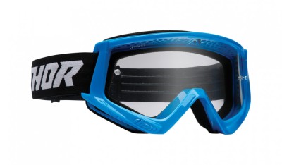 Ochelari cross/atv Thor Combat Racer, albastru/negru foto
