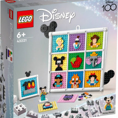 LEGO® Disney - 100 de ani de figuri emblematice de animatie Disney (43221)