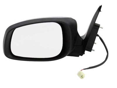 Oglinda exterioara Suzuki Swift (Sg) 03.2005-09.2010 Partea Dreapta Crom Convex Manuala Fara Incalzire 8470162J005Pk 8470162Ja0Zxx, carcasa neagra gr foto