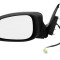 Oglinda exterioara Suzuki Swift (Sg) 03.2005-09.2010 Partea Dreapta Crom Convex Manuala Fara Incalzire 8470162J005Pk 8470162Ja0Zxx, carcasa neagra gr