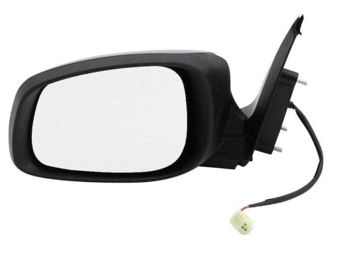 Oglinda exterioara Suzuki Swift (Sg) 03.2005-09.2010 Partea Dreapta Crom Convex Manuala Fara Incalzire 8470162J005Pk 8470162Ja0Zxx, carcasa neagra gr