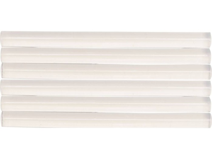 STHOR Set 6 batoane de lipici, 11 mm x 100 mm, transparent