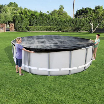 Bestway Prelată de piscină Flowclear, 488 cm foto