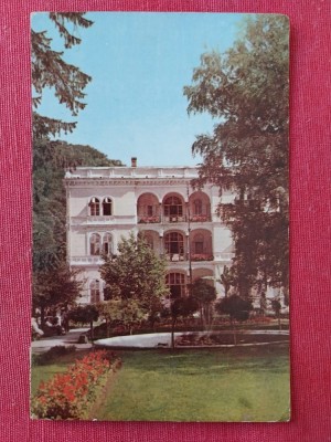 CPIB 23475 CARTE POSTALA - BAILE HERCULANE. PAVILIONUL NR.2, RPR, CIRCULATA, 1962, STAMPILE, TIMBRU foto
