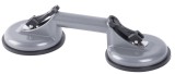 Ventuza dubla pentru sticla Strend Pro CUP-785, aluminiu, 80 kg