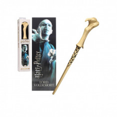 Bagheta Harry Potter - Lord Voldemort V3 30cm Originala + Semn de carte foto