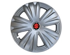 Set 4 capace roti Glory Gri R15 pentru gama auto Suzuki