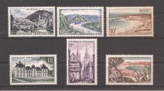 Franta 1954 - Ziua timbrului - Turism, MNH