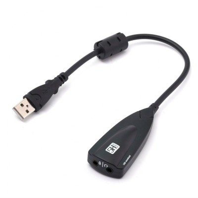PLACA de SUNET Spacer, extern, 7.1, interfata USB 2.0, cablu 18cm, conectori 3.5 mm jack, &amp;quot;SPSC-USB-02&amp;quot;, (include timbru verde 0.18lei) foto