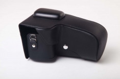 Vhbw kamera-tasche polyurethan schwarz pentru nikon d5100, d5200, d5300, , foto