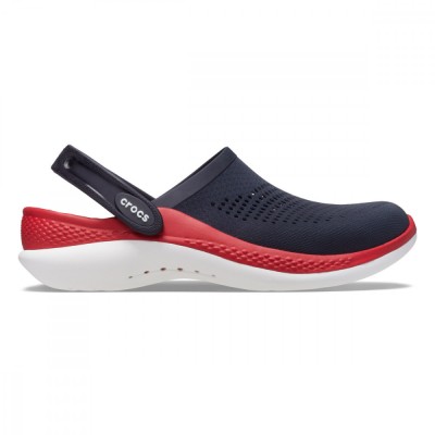 Saboti Crocs LiteRide 360 Clog Albastru - Navy/Pepper foto