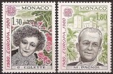 Monaco 1980 - Europa-cept 2v. neuzat,perfecta stare(z), Nestampilat