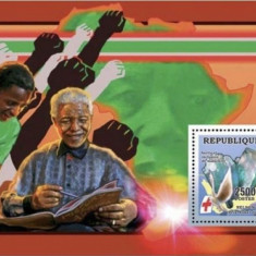 GUINEA 2006 PERSONALITATI N.MANDELA