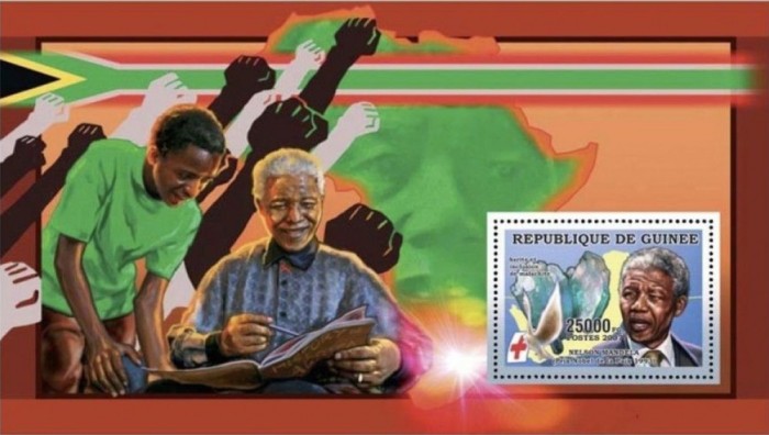 GUINEA 2006 PERSONALITATI N.MANDELA