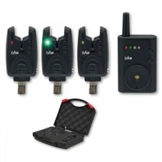 Set 3 Avertizoare + Statie Dam Mad Nano Bite Alarm foto