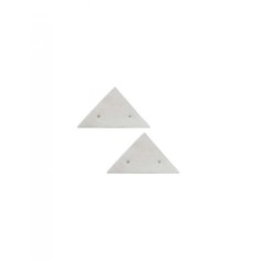 Set 2 buc bureti albi pentru spalator geamuri dublu cu magnet cu grosime intre 5 si 15 mm