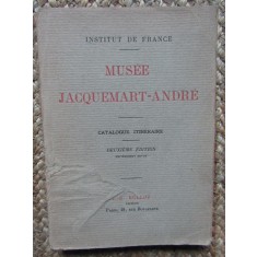 MUSEE JACQUEMART-ANDRE CATALOGUE ITINERAIRE