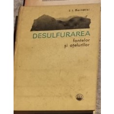 I. I. Bornatki - Desulfurarea Fontelor si Otelurilor