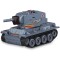 Mini Tanc cu Telecomanda, Flippy, Wireless, 4 x 8 x 4 cm, cu Infrarosu, Gri