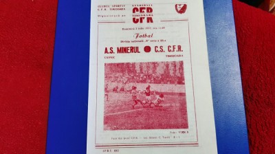 program CFR Timisoara - Minerul Cavnic foto