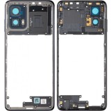 Carcasa Mijloc Motorola Moto G73, Albastra (Midnight Blue), Service Pack 5S58C22264