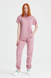 Costum Medical Roz Pudra Unisex Poplin 160g Activity - M