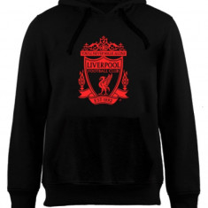 FC Liverpool hanorac de bărbați cu glugă No35 black - XL