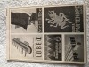 Afis .Plansa color prezentare comerciala produse .anii 1940-1950-1960