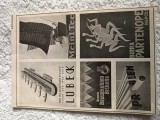 afis .Plansa color prezentare comerciala produse .anii 1940-1950-1960