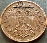 Moneda istorica 2 HELLER - AUSTRIA (Austro-Ungaria), anul 1914 *cod 3151 EROARE