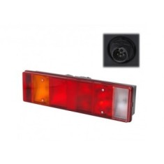Lampa stop cu bec tip MAN cu mufa centrala (46x13)