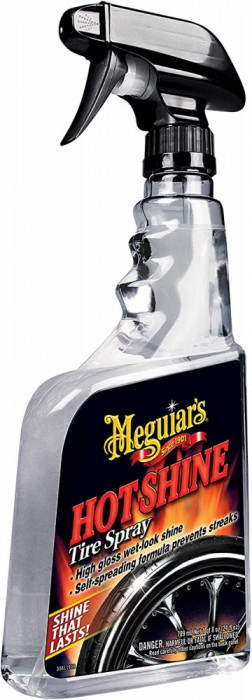 Dressing Anvelope Meguiar&#039;s Hot Shine Tyre Spray, 710ml