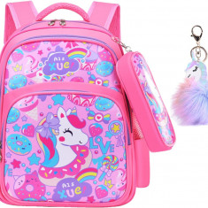 Rucsac pentru copii Unicorn Girl School Rucsac de agrement L