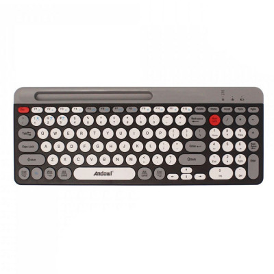 Tastatura wireless QK8066, BT, suport tableta/telefon foto