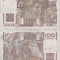 1949 (19 V), 100 francs (P-128b.7) - Franța